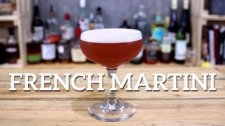 French Martini Cocktail Recipe [upl. by Garbers]