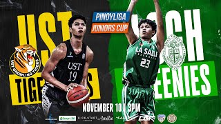 PINOYLIGA JUNIORS CUP  UST TIGER CUBS VS LSGH GREENIES [upl. by Eilerua443]