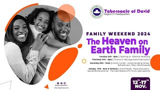 RCCG Family Weekend 2024  The Heaven on Earth Family [upl. by Augie]