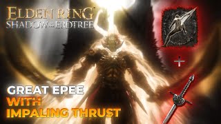 Consort Radahn Canceled the Meteor  Elden Ring DLC Great Epee Build [upl. by Isawk]