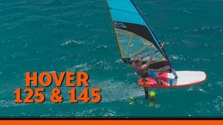 2020 Naish Hover125 amp 145 foil boards [upl. by Nyledam]