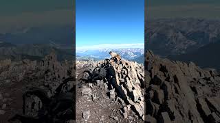 Hiking marmot on Mount Allan in Kananaskis Country [upl. by Nell410]