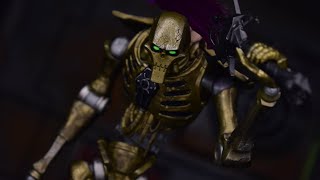 McFarlane Toys Warhammer 40K Necron Warrior Review [upl. by Jannelle434]