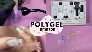 Crash teste kit polygel amazon 🌷 [upl. by Ardnahs]