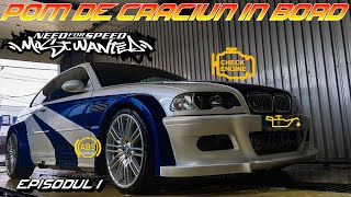 Ep 1 O pregatim de primavara BMW e46 M3 GTR NFS MW Build Romania [upl. by Ydrah]