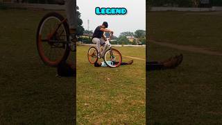 Noob😃 pro😄 legend cyclestunt shorts shortsfeed short like viralvideo mtb [upl. by Ahsiloc]