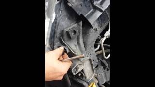 2010 dodge ram headlight replacmentremoval [upl. by Llerot]