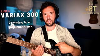 Variax 300 SecondHand Guitar  Jamming To PopRock [upl. by Freudberg]