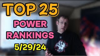 My Lol Esports Top 25 Power Rankings 52924 [upl. by Lucias]