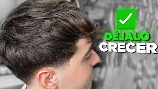 Corte de pelo para DEJARLO CRECER  Taper fade [upl. by Edmanda]