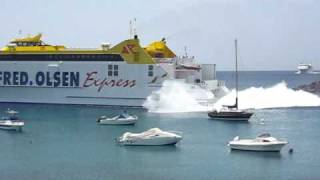 Ferry  Lanzarote to Fuerteventura [upl. by Nnayar410]