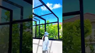 balconydecor glasshouse music architecture design glassfloor house balconydesign glassroom [upl. by Aida]