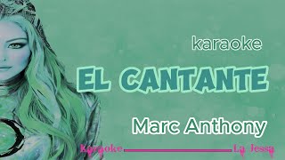 EL CANTANTE KARAOKE MARC ANTHONY [upl. by Pool]