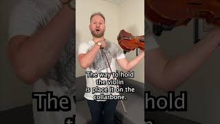 How to play the violin in 60 seconds shorts [upl. by Nuahsal]