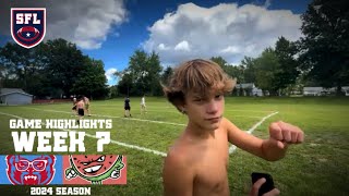 College Dropouts vs Watermelon  Week 7 SFL 2024 Game Highlights [upl. by Ennylyak]