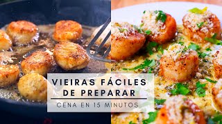 VIEIRAS SALTEADAS RECETA [upl. by Anisamoht154]