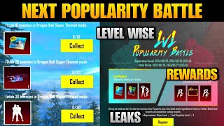 🔴 NEXT POPULARITY BATTLE EVENT IN PUBG MOBILE  GET PERMANENT MYTHIC PARTNER POSE amp EXCLUSIVE LOBBY [upl. by Eednyl5]