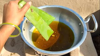 Aloe Vera Sarson Ke Tail mein Mix Karein  Homemade Conditioner Hair growth Oil remedy [upl. by Eem]