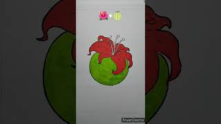 Satisfying art creative 🌺🍈 art drawing painting trending trending ytshorts shorts [upl. by Rossing]