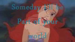 Part Of Your World Reprise Lyrics [upl. by Aciretehs]