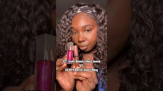 AFFORDABLE FENTY GLOSS BOMB DUPE🎀🫶🏾 lipgloss makeup makeuponabudget makeuptips trending [upl. by Filiano519]