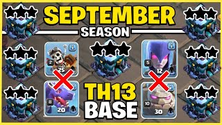 TOP 20 BEST TH13 CWL BASES LINKS 2024  TH13 WAR BASE LINK 2024  TH13 BASES CLASH OF CLANS [upl. by Herodias]