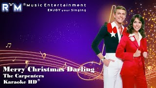 Merry Christmas Darling  The Carpenters ®Karaoke HD [upl. by Anahsohs]