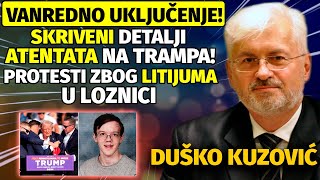 VANREDNO UKLJUČENJE SKRIVENI DETALJI ATENTATA NA TRAMPA  Duško Kuzović [upl. by Nandor]