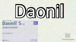 Daonil tablet uses in hindi [upl. by Kannav]