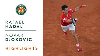 Rafael Nadal vs Novak Djokovic  Semifinal Highlights  RolandGarros 2021 [upl. by Wight]