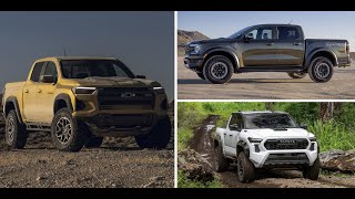 2024 Toyota Tacoma TRD Sport vs Chevrolet Colorado LT A Comparative Review [upl. by Whitehurst]