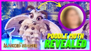 Poodle Moth Masked Singer Reveal  Season 11 [upl. by Issie]