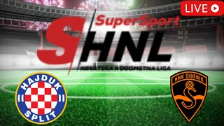 🔴 LIVE HNK Hajduk Split vs HNK Šibenik Croatian Football League 202425 Live Match Updates [upl. by Enitsej]