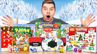 I Bought Every Pokemon Advent Calendar [upl. by Aicekat]