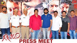 RX 100 Movie Press Meet  Kartikeya  RX100 Telugu Movie  Mango Indian Cinema [upl. by Innavoig]