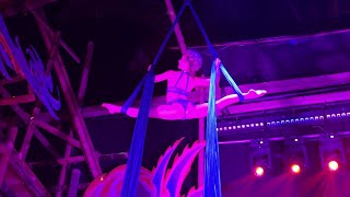 Wildfire Aerial Silks for Scott Nice at Envision Festival [upl. by Tilla]