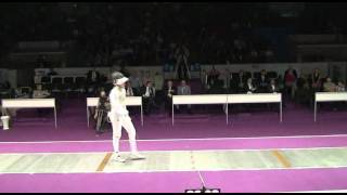 Final mens foil Grand Prix St Petersburg 2011 Cassara vs Baldini [upl. by Fawna]