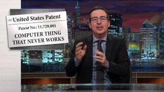 Patents Last Week Tonight with John Oliver HBO [upl. by Keil139]