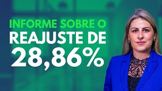 Informe sobre o REAJUSTE DE 2886  Servidores Públicos Federais [upl. by Kral]