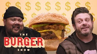 The Ultimate Expensive Burger Tasting with Adam Richman  The Burger Show [upl. by Asatan]