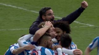 HIGHLIGHTS Huddersfield Town 21 Leeds United [upl. by Dittman21]