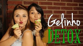 RECEITA DE GELINHOGELADINHO DETOX  Nahdicas [upl. by Yenaled]