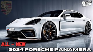 Finally Revealed  2024 Porsche Panamera Review  Interior amp Exterior Details [upl. by Lebiram]