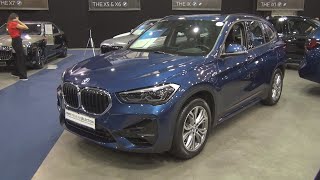 BMW X1 xDrive25e Phytonic Blue Metallic Car 2022 Exterior and Interior [upl. by Wolgast]