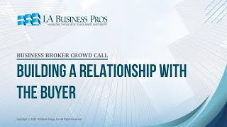 Building a Relationship with the Buyer [upl. by Noletta11]