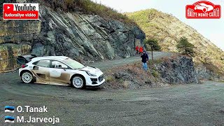 test rallye MonteCarlo 2023  Essai Ford Puma WRC Hybride  Ott Tanak  tout au câble  Flat Out [upl. by Alaik]