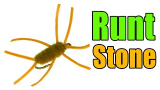 Runt Stone Fly Tying  Mini Micro Stonefly Nymph  James Spicer Fly Pattern [upl. by Mariko644]