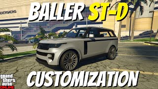 Gallivanter Baller STD Customization  GTA Online [upl. by Adiarf490]