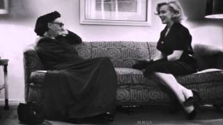 Dame Edith Sitwell Talking About Marilyn Monroe In 1959 [upl. by Ellezaj]