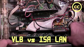 ISA vs VLB Ethernet [upl. by Tijnar642]